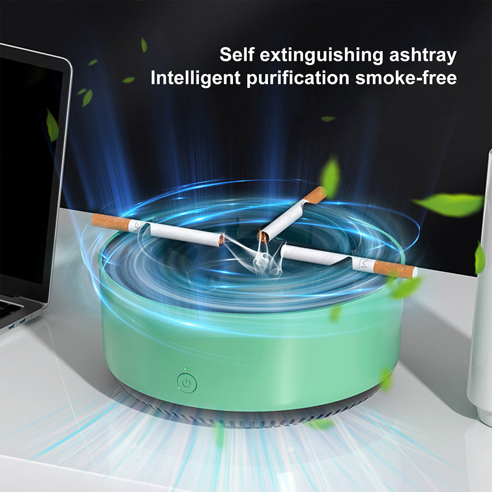 Smart Air Purifier Ashtray – Electronic Smoke Filter for Home & Office | Removes Second-Hand Smoke and Odor