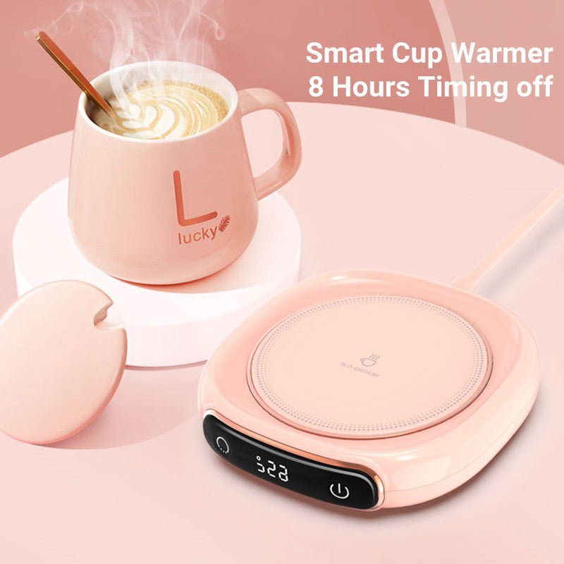 Coffee Mug Warmer Warm Coaster Smart Heating Cup Thermal Insulation Constant Temperature Coaster Heating Pad Desktop - Caseify