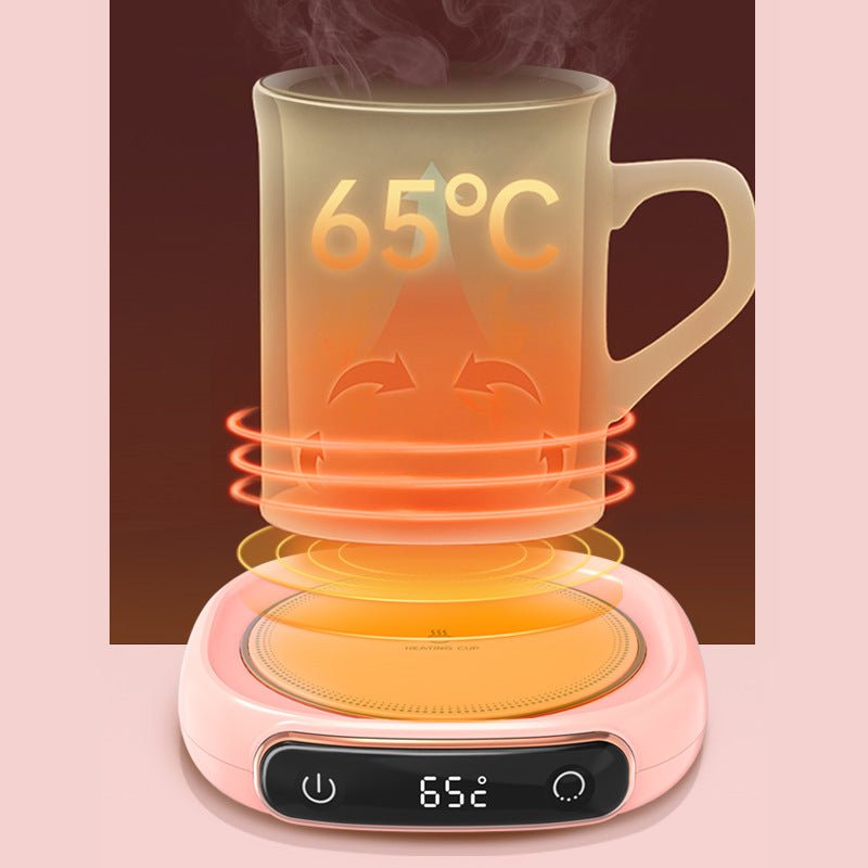 Coffee Mug Warmer Warm Coaster Smart Heating Cup Thermal Insulation Constant Temperature Coaster Heating Pad Desktop - Caseify