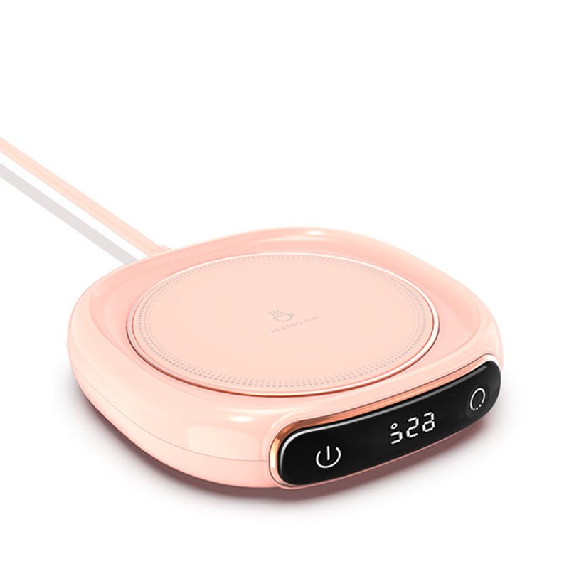 Coffee Mug Warmer Warm Coaster Smart Heating Cup Thermal Insulation Constant Temperature Coaster Heating Pad Desktop - Caseify