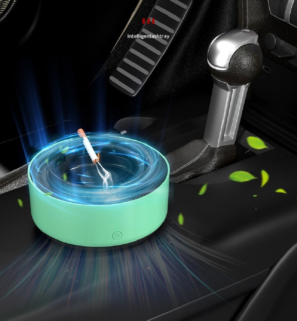 Smart Air Purifier Ashtray – Electronic Smoke Filter for Home & Office | Removes Second-Hand Smoke and Odor