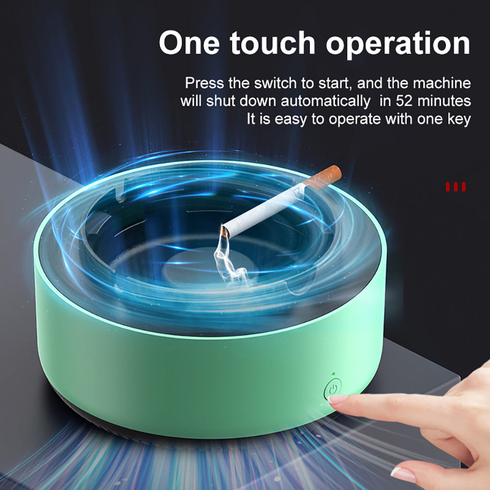 Smart Air Purifier Ashtray – Electronic Smoke Filter for Home & Office | Removes Second-Hand Smoke and Odor