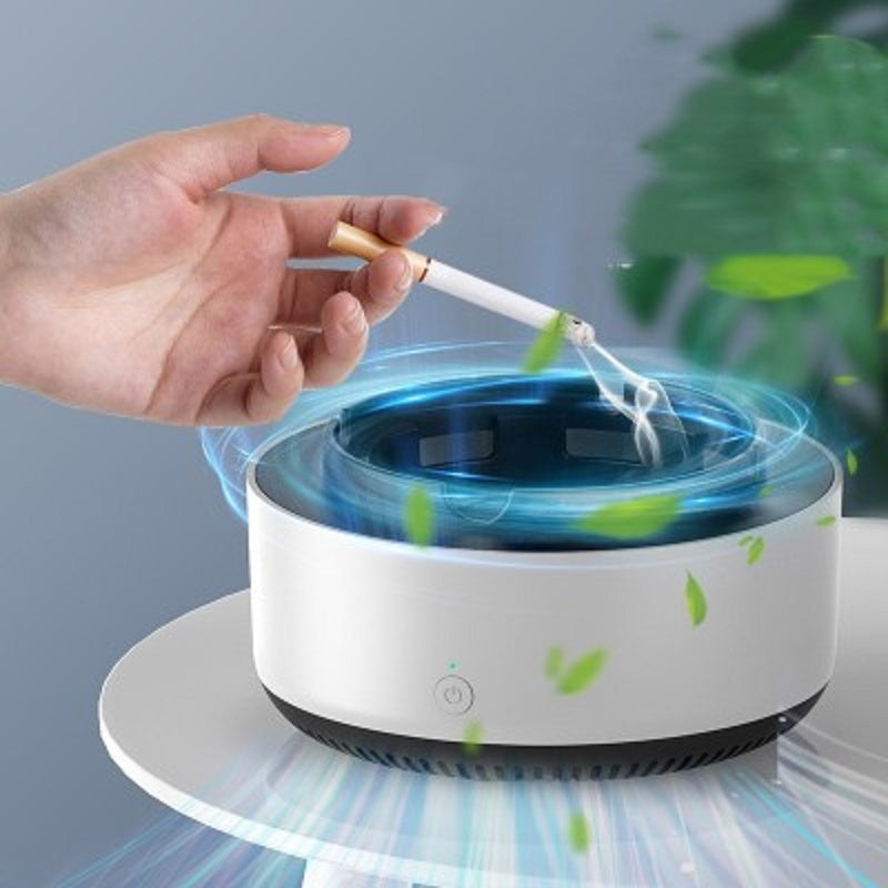 Smart Air Purifier Ashtray – Electronic Smoke Filter for Home & Office | Removes Second-Hand Smoke and Odor