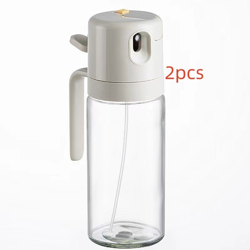 2 In 1 Oil Sprayer Bottle BBQ Cooking Oil Dispenser Olive Oil Pourers Sprayer Kitchen Baking Oil Mister Vinegar Bottle - Caseify