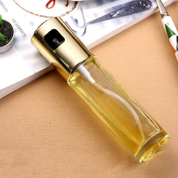 BBQ Healthy Kitchen Cooking Oil Vinegar Spray Bottle Push Type Oil Spray BottlePump Oil Tank Leakproof BBQ Sprayer BBQ Tools Kitchen Gadgets - Caseify
