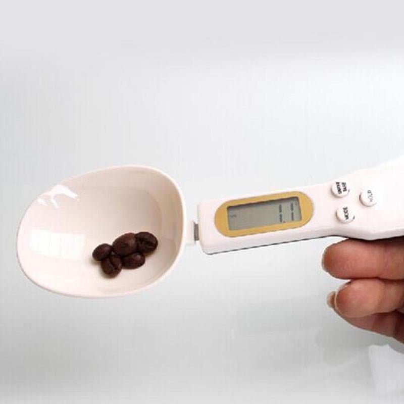 LCD Digital Kitchen Scale Electronic Cooking Food Weight Measuring Spoon Grams Coffee Tea Sugar Spoon Scale Kitchen Tools - Caseify