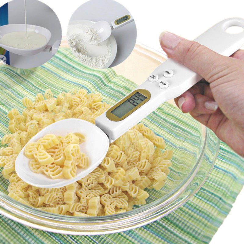 LCD Digital Kitchen Scale Electronic Cooking Food Weight Measuring Spoon Grams Coffee Tea Sugar Spoon Scale Kitchen Tools - Caseify