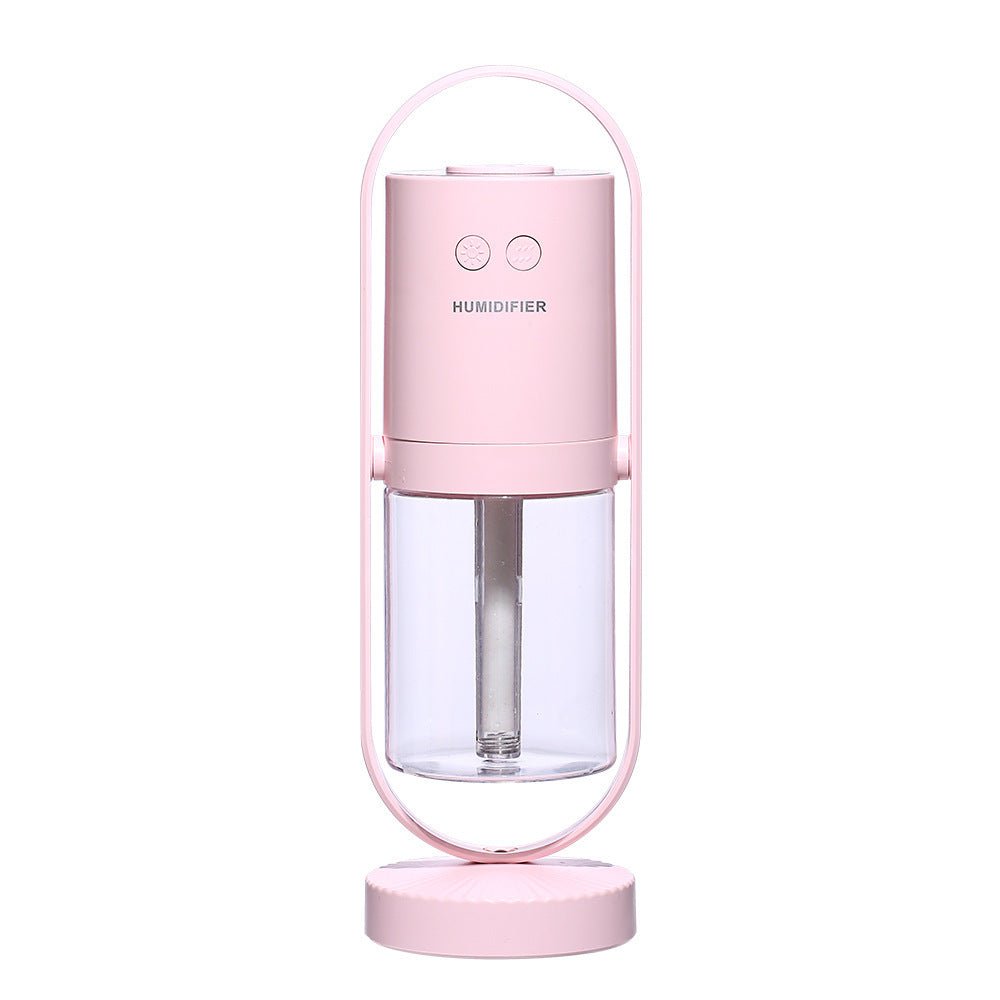 Magic Shadow USB Air Humidifier For Home With Projection Night Lights Ultrasonic Car Mist Maker Mini Office Air Purifier - Caseify
